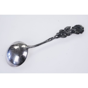 63405 WIDMANN PLATEROWANA SREBREM ŁYŻECZKA DO KONFITUR Z RÓŻĄ Z HILDESHEIM (4).jpg