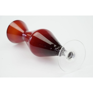 63456 EMPOLI ŚLICZNY WAZON NA SPIRALNEJ NÓŻCE W CZERWIENI (4).jpg