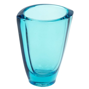 63466 HEŘMANOVA HUŤ F. VIZNER TURKUSOWY DESIGNERSKI WAZON (1).jpg