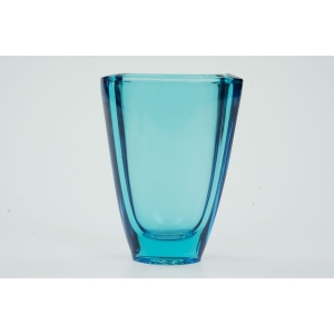 63466 HEŘMANOVA HUŤ F. VIZNER TURKUSOWY DESIGNERSKI WAZON (2).jpg