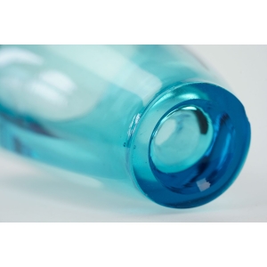 63466 HEŘMANOVA HUŤ F. VIZNER TURKUSOWY DESIGNERSKI WAZON (5).jpg