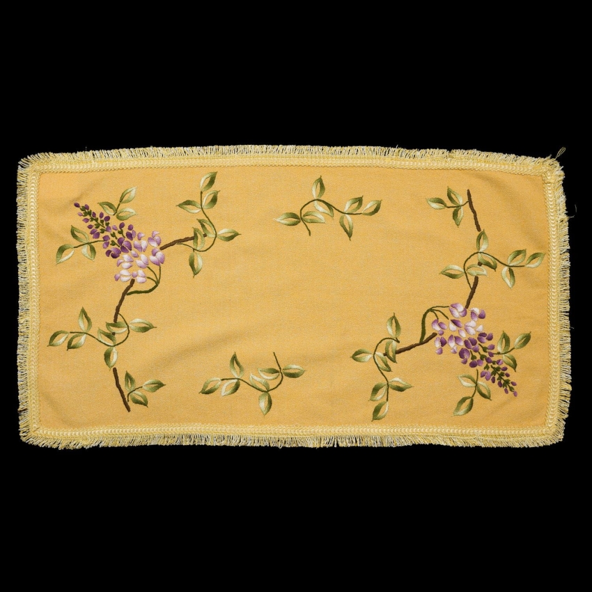 63566 POMARAŃCZOWA SERWETA BIEŻNIK HAFT WYPUKŁY GLICYNIE 80 X 43 CM (1).jpg