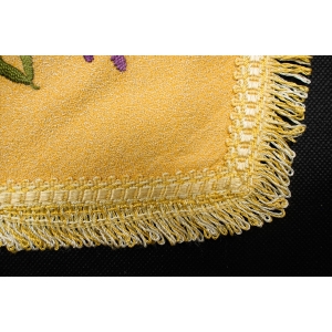 63566 POMARAŃCZOWA SERWETA BIEŻNIK HAFT WYPUKŁY GLICYNIE 80 X 43 CM (3).jpg