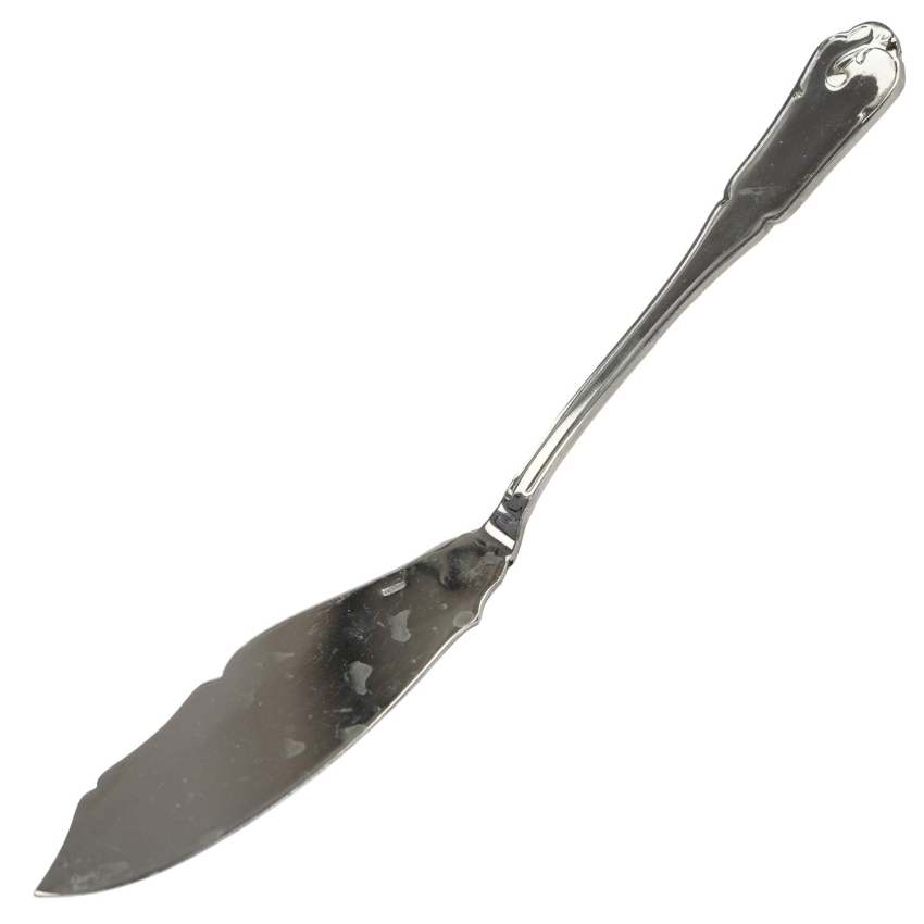 63704 INOX NÓŻ DO RYB LUB TORTÓW Z ROŚLINNYM ZDOBIENIEM (1).jpg