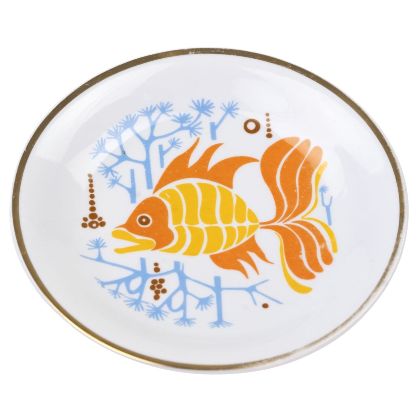 63807 WAWEL PATERKA TALERZ Z RYBKĄ Z LAT 70-TYCH XX WIEKU (1).jpg