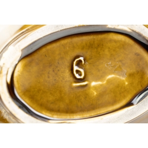 63808 ART NOUVEAU SECESJA FANTASTYCZNA PAŁACOWA ŻARDINIERA WAZON MAJOLIKA KWIATOWA (6).jpg