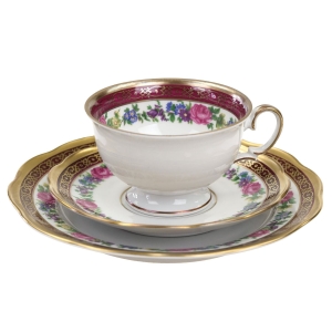 63972 WAWEL PIĘKNY ZDOBNY ZESTAW ŚNIADANIOWY W KWIATY (1).jpg