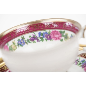 63972 WAWEL PIĘKNY ZDOBNY ZESTAW ŚNIADANIOWY W KWIATY (3).jpg