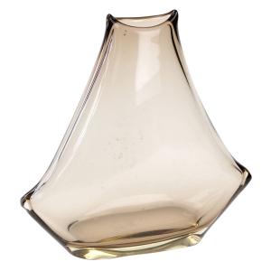 ŽELEZNY BROD M. KLINGER ŚLICZNY DWUBARWNY BRUNATNO-CYTRYNOWY WAZON