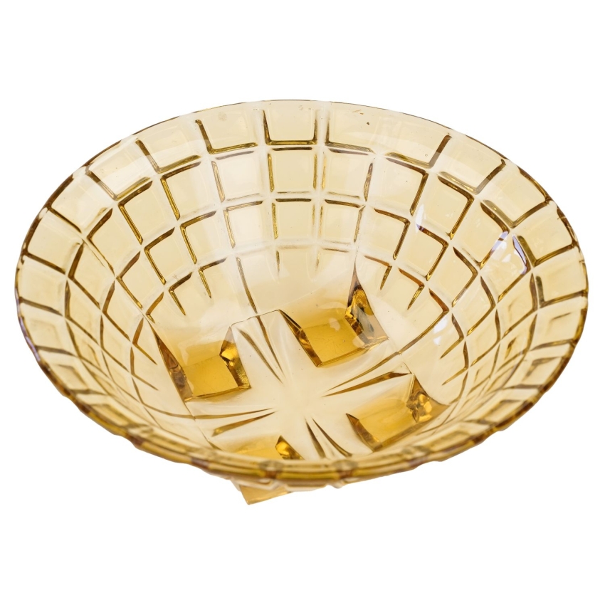 64110 BERNSDORF BURSZTYNOWA MISA W KOSTKĘ NA CZTERECH NÓŻKACH ART-DECO (1).jpg