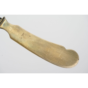 64128 ŚLICZNY NÓŻ DO MASŁA ZE SREBRNYM TRZONKIEM PRÓBY 800 (3).jpg