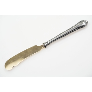 64129 ŚLICZNY NÓŻ DO MASŁA ZE SREBRNYM TRZONKIEM PRÓBY 800 (2).jpg