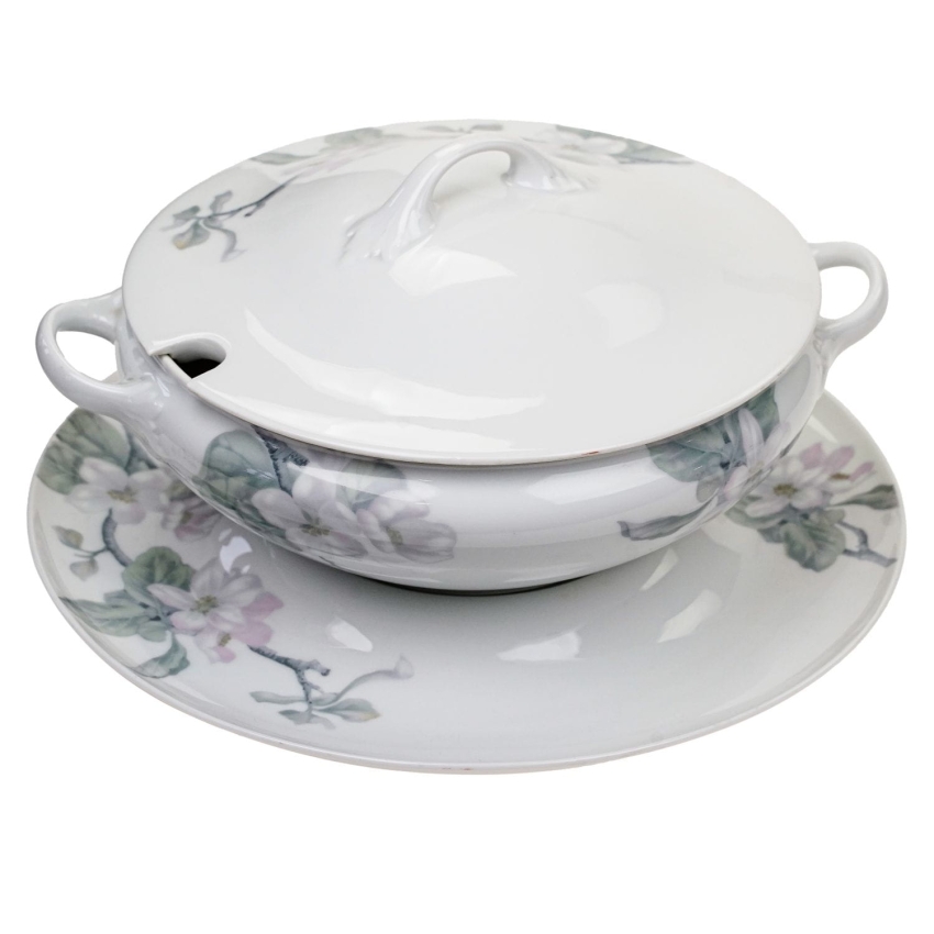 62196 ROSENTHAL ELSE POMONA WAZA Z PODSTAWĄ TERYNA PŁASKICH KWITNĄCA JABŁOŃ (1).jpg