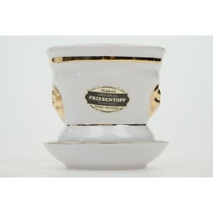 64335 MAŁA DONICZKA OSŁONKA NA DONICZKĘ LWIE GŁOWY I ZŁOCENIA Z PODSTAWKĄ (2).jpg