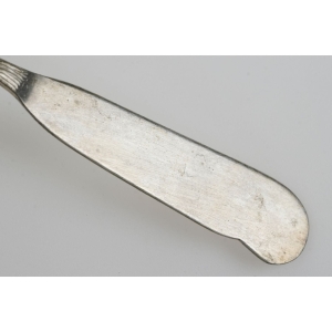 64472 ANTIKO PLATEROWANY SRBREM NOŻYK DO MASŁA Z RÓŻĄ (2).jpg