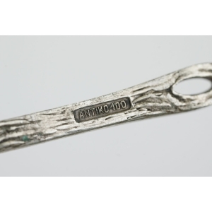 64472 ANTIKO PLATEROWANY SRBREM NOŻYK DO MASŁA Z RÓŻĄ (3).jpg