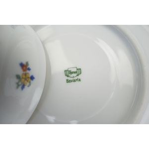 64690 THOMAS ROSENTHAL ŚLICZNA ŚNIADANIÓWKA W STYLU ART-DECO KOLOROWE KWIATY (6).jpg