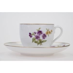 64715 BING &amp; GRONDAHL MOKKA ZE SPODKIEM RĘCZNIE MALOWANE KWIATUSZKI V (2).jpg