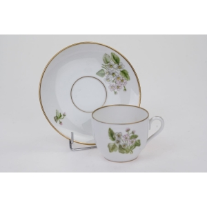 64717 BING &amp; GRONDAHL MOKKA ZE SPODKIEM RĘCZNIE MALOWANE KWIATUSZKI VII (4).jpg