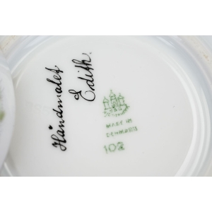 64718 BING &amp; GRONDAHL MOKKA ZE SPODKIEM RĘCZNIE MALOWANE KWIATUSZKI VIII (6).jpg