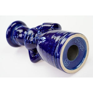 65060 STEULER KOBALTOWA FIGURA KOBIETY ŚWIECZNIK FIGURALNY (5).jpg