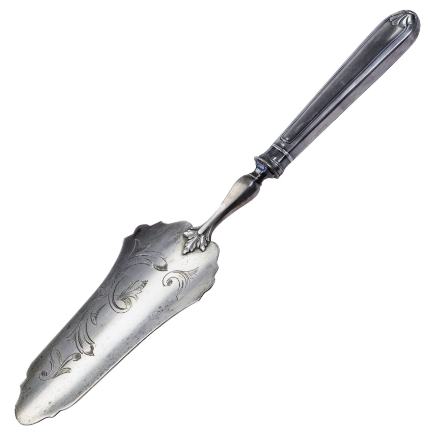 65152 PLATEROWANA SREBREM ELEGANCKA ŁOPATKA DO CIAST TORTÓW (1).jpg