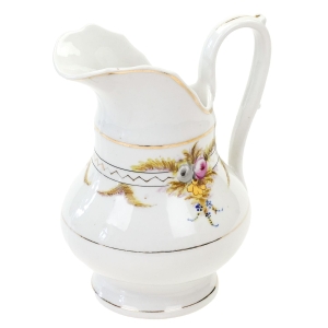 BIEDERMEIER RĘCZNIE MALOWANY DUŻY MLECZNIK