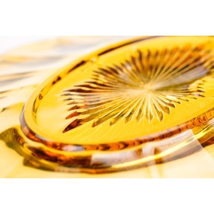 65246 VAL SAINT LAMBERT OGROMNA BURSZTYNOWA OWALNA PATERA SYGNOWANA (5).jpg