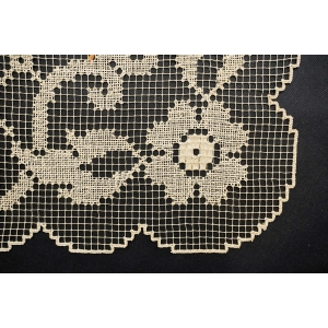 65390 KOŁEK ŚLICZNY ZŁOCISTY STAREŃKI OBRUS RÓŻE 155 X 127 CM (5).jpg