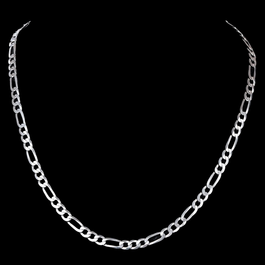 65477 SREBRO PRÓBA 925 ŁAŃCUSZEK FIGARO 12,8 G DŁUGOŚĆ 49 CM (1).jpg