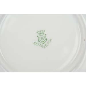 65739 BEYER &amp; BOCK JABŁKO I ORZECHY ŁADNA OGROMNA PATERA ŚR. 33,5 CM (5).jpg