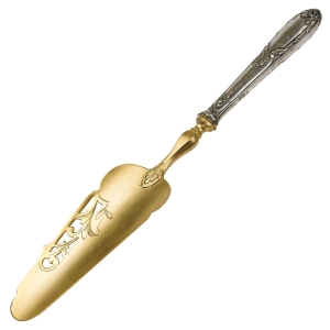 65751 ART NOUVEAU PIĘKNA ŁOPATKA DO TORTÓW W ETUI (1).jpg