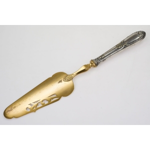65751 ART NOUVEAU PIĘKNA ŁOPATKA DO TORTÓW W ETUI (2).jpg