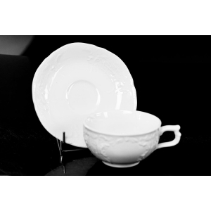65205 ROSENTHAL SANSSOUCI KOŚĆ FILIŻANKA ZE SPODKIEM W BIELI (4).jpg