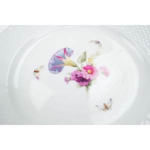 65888 KPM BERLIN ALTOSIER TALERZ KOLOROWE KWIATY I MOTYLE I (3).jpg