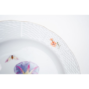 65888 KPM BERLIN ALTOSIER TALERZ KOLOROWE KWIATY I MOTYLE I (4).jpg