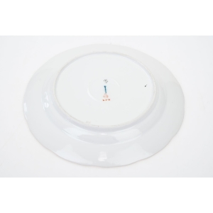 65888 KPM BERLIN ALTOSIER TALERZ KOLOROWE KWIATY I MOTYLE I (5).jpg