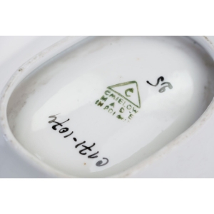 66071 ĆMIELÓW Z. PRZYBYSZEWSKA POPIELNICZKA W BŁĘKICIE ORYGINAŁ Z EPOKI POLSKI NEW LOOK (5).jpg