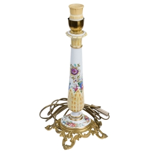 66075 SEVRES PORCELANOWA LAMPA RĘCZNIE MALOWANA PODSTAWA LAMPY (1).jpg