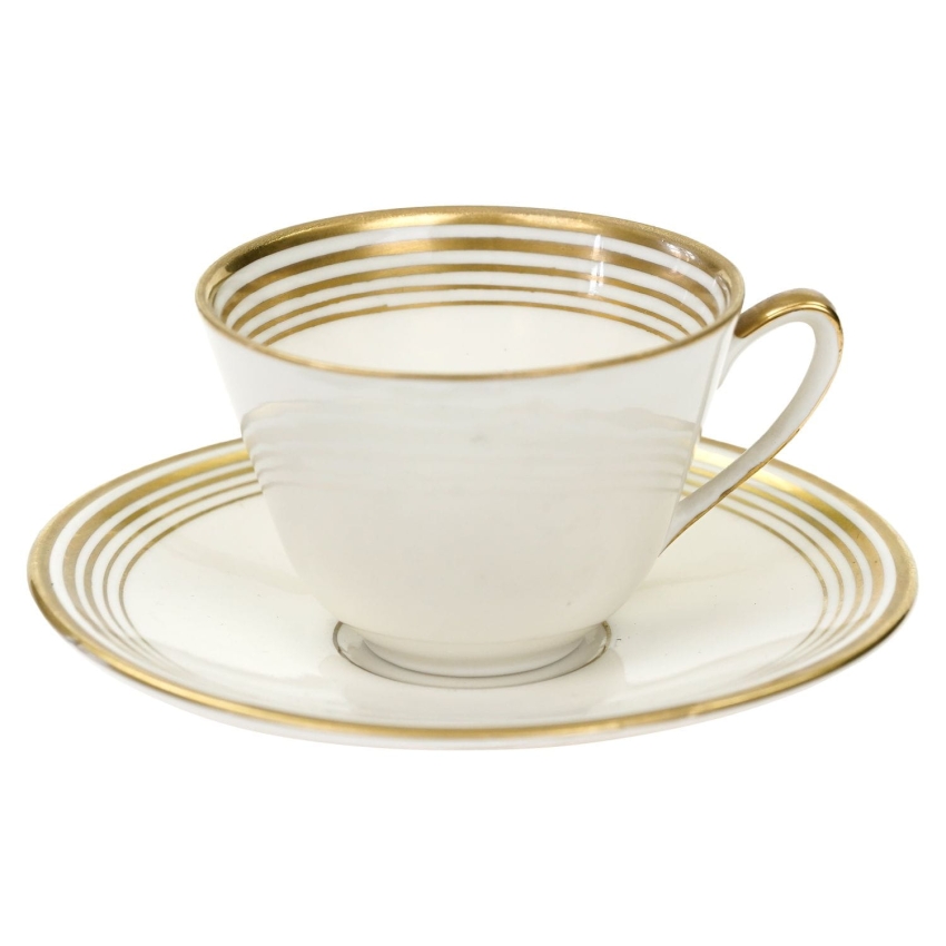 66301 WEIMAR KOŚĆ SŁONIOWA PIĘKNOŚĆ ZE ZŁOCENIAMI KOLEKCJONERSKA MOKKA ZE SPODKIEM (1).jpg