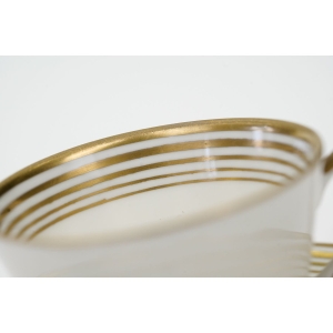 66301 WEIMAR KOŚĆ SŁONIOWA PIĘKNOŚĆ ZE ZŁOCENIAMI KOLEKCJONERSKA MOKKA ZE SPODKIEM (3).JPG