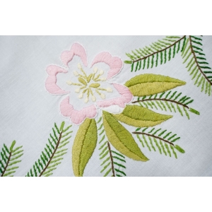 66360 BOŻE NARODZENIE DELIKATNY OBRUS PIĘKNY RĘCZNY HAFT 136 X 97 CM (3).JPG