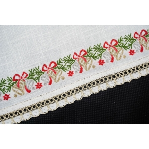 66361 BOŻE NARODZENIE KOLOROWE HAFTY BIEŻNIK W STYLU RETRO 97 X 36 CM (2).JPG