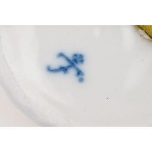 66424 FÜRSTENBERG RĘCZNIE MALOWANA PORCELANOWA BROSZA KWIATY (4).JPG