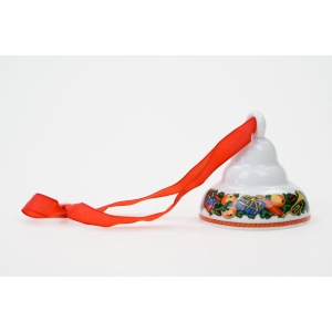 66542 BOŻE NARODZENIE ARZBERG PORCELANOWY DZWONEK Z MOTYWAMI ŚWIĄTECZNYMI (3).JPG