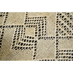 66581 SERWETA NA KOMODĘ BIEŻNIK W ODCIENIU BEŻU ROBIONY NA DRUTACH 90 X 48 CM (3).JPG