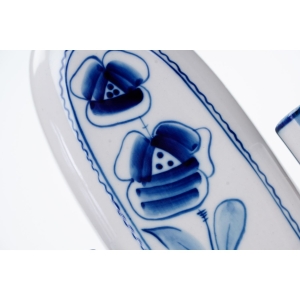 66626 GŻEL KARFKA Z 4 KIELISZKAMI KOBALTEM MALOWANA (3).JPG