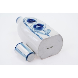 66626 GŻEL KARFKA Z 4 KIELISZKAMI KOBALTEM MALOWANA (4).JPG