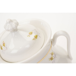 66692 BIEDERMEIER DUŻA CUKIERNICA RĘCZNIE MALOWANA RÓŻYCZKI (3).JPG