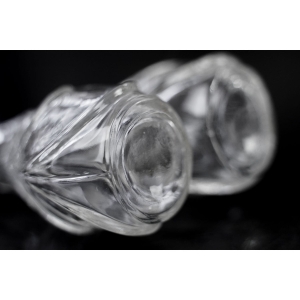 67012 CZECHOSŁOWACJA CIEKAWE KARAFKI NA OCET I OLEJ Z CZARNYMI KORKAMI (4).JPG